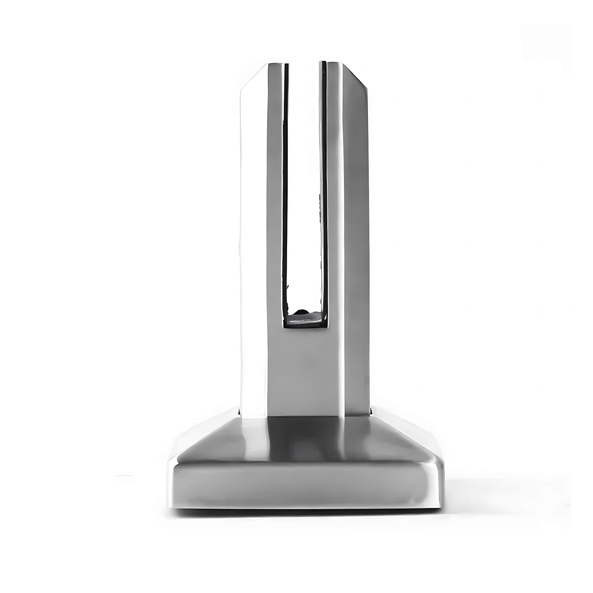 Hot Sale Stainless Steel Base Plated Square Spigot For Glass Railing Pool Fencing Frame-less Glass Railings Balustrade Mini post