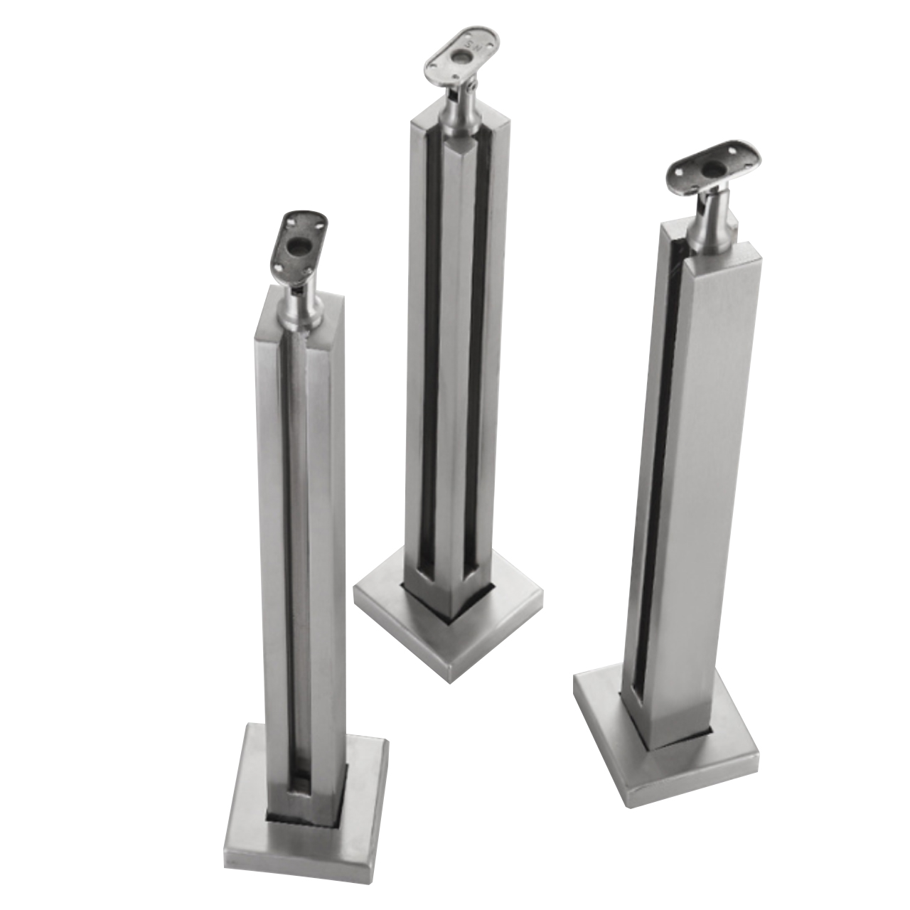 Outdoor Balcony Deck Usage Stainless Steel Glass Railing Post Balustrade Buy Glass Railing 8181